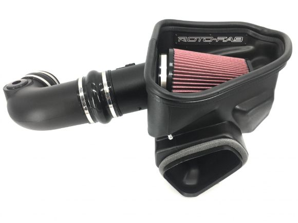 cold air intake, oiled red filter