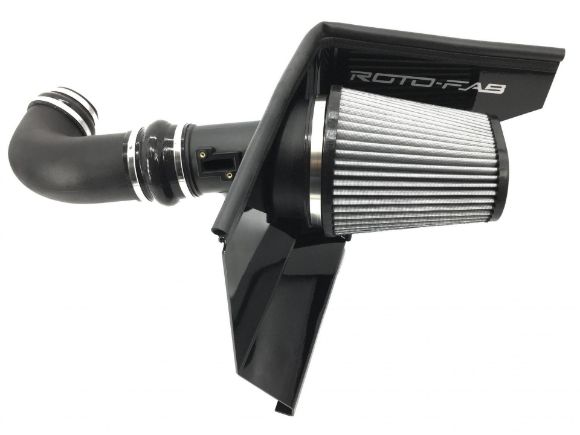 Cold Air Intake 2012-15 Camaro V6 Dry Filter Roto-fab