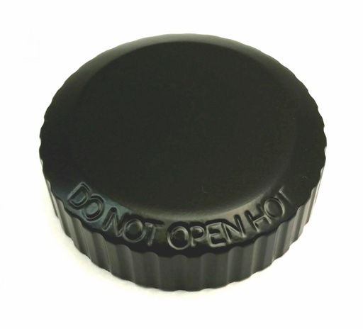[1016-4109] Coolant Reservoir Cap Cover Aluminum Satin Black